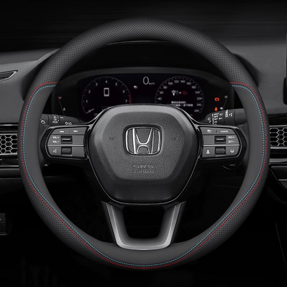 Pokrowiec na kierownicę ze skóry Nappa Premium – luksusowy komfort, oddychająca konstrukcja i trwałość przez cały rok