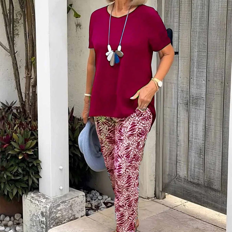 Damski dwuczęściowy zestaw na co dzień