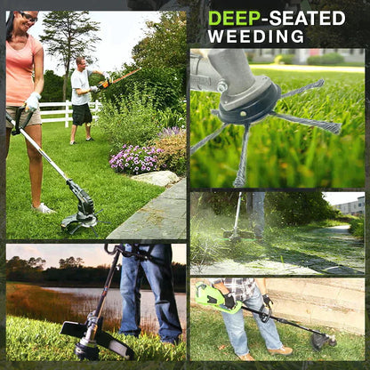 🌱Głowica tnąca do trawy z drutu stalowego