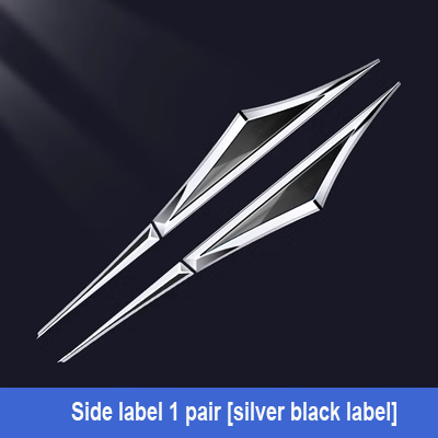 Kreatywne galwanizowane metalowe naklejki samochodowe✨2 szt.✨