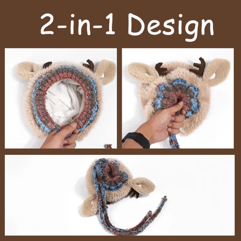 Świąteczny kapelusz z poroża