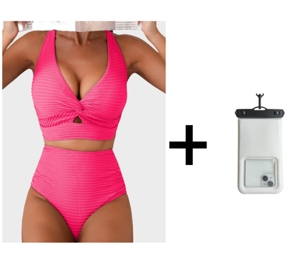 👙Komplet bikini z wysokim stanem