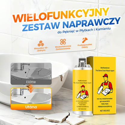 🧱Wielofunkcyjne zestawy naprawcze do pęknięć w płytkach i kamieniach💧