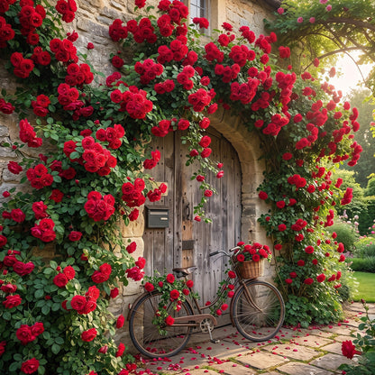 🌈 Róże pnące najwyższej jakości 🌹 Szybko rosnące, łatwe w pielęgnacji i bardzo pachnące ✨ Idealne do każdego ogrodu