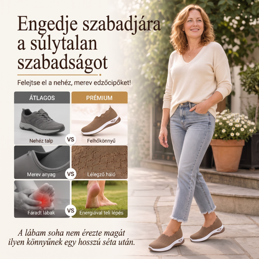 🌬️ Lekkie, oddychające damskie buty do chodzenia zapewniające całodzienny komfort