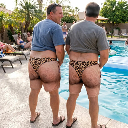 Żartobliwe kąpielówki „Cheeky Commando” – gwarantują, że ludzie obejrzą się za Tobą dwa razy!