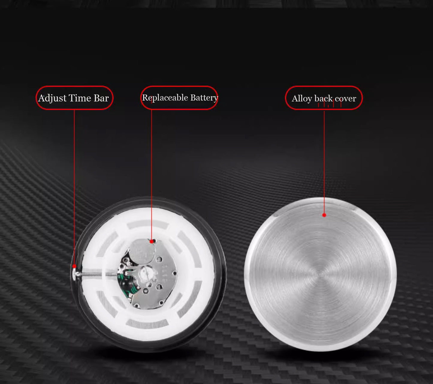 Gorąca wyprzedaż ✨50% zniżki ✨Świecący zegarek kwarcowy do samochodu