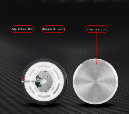 Gorąca wyprzedaż ✨50% zniżki ✨Świecący zegarek kwarcowy do samochodu