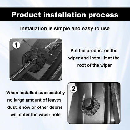 Silikonowe zabezpieczenie sworznia wycieraczki