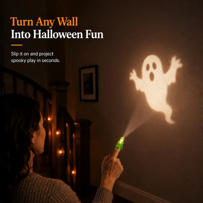 🎃36 szt. światełek projektora na palce na Halloween – miniaturowy projektor wzorów