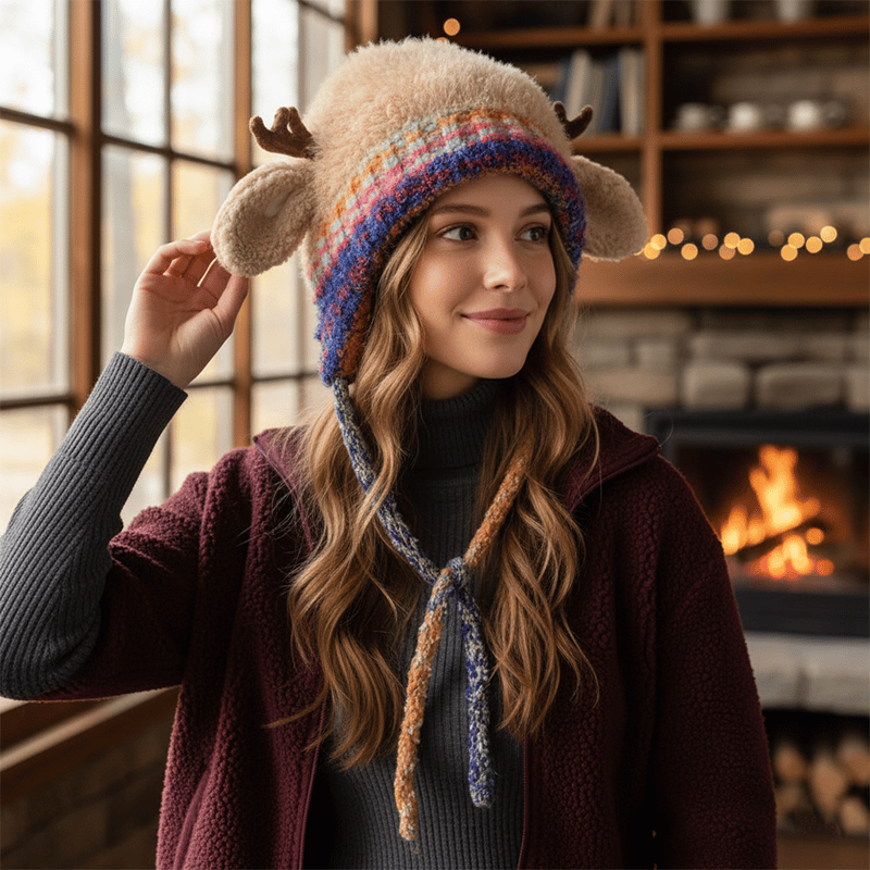 Świąteczny kapelusz z poroża