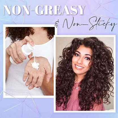 Zestaw do stylizacji włosów kręconych z elastyną(2 butelki)-TAB