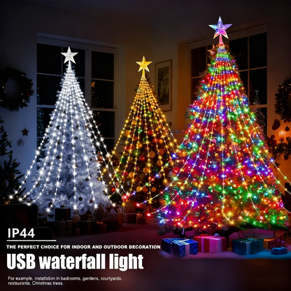 🎁Wczesna wyprzedaż świąteczna 50% TANIEJ🎄Lampki choinkowe Starlight Cascade