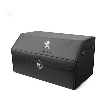 Skórzany schowek do bagażnika samochodowego