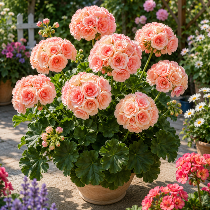 💜 Nasiona geranium gigantycznego Pom-Pom