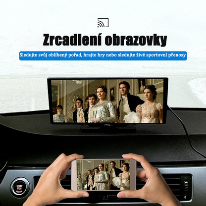 Inteligentny system audio i wideo w postaci tabletu samochodowego (model Pro MaxTM 2025).