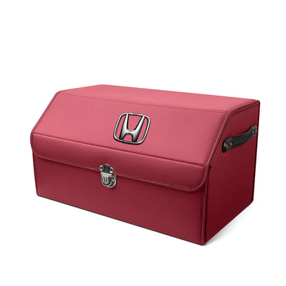 Skórzany schowek do bagażnika samochodowego