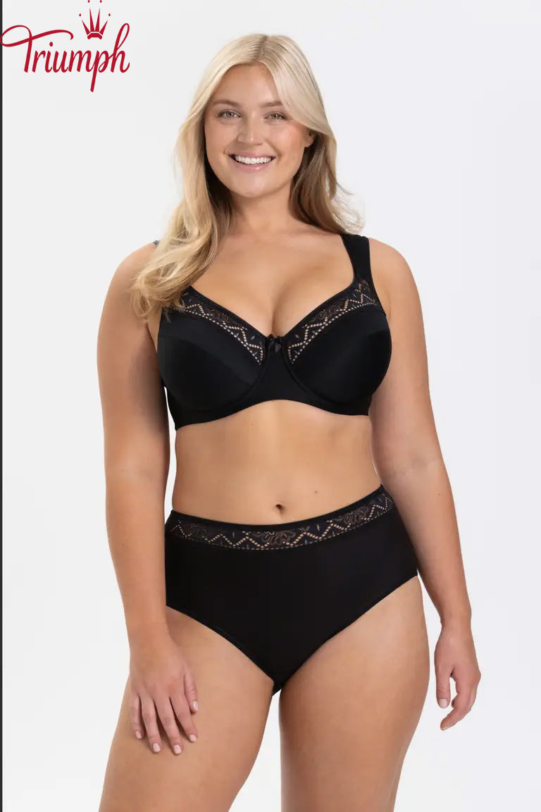 Biustonosz bez fiszbin Triumph (komplet 3-częściowy)