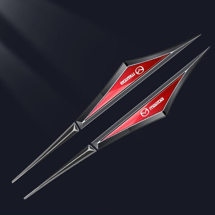 Kreatywne galwanizowane metalowe naklejki samochodowe✨2 szt.✨