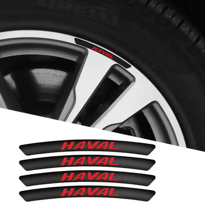 Gorąca wyprzedaż ✨50% zniżki ✨Naklejka 3D na felgę metalową z motywem osobowości (4 szt.)