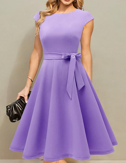 Sukienki koktajlowe DRESSTELLS dla kobiet, formalne suknie ślubne, skromne suknie balowe na przyjęcie w kościele w 2025 roku