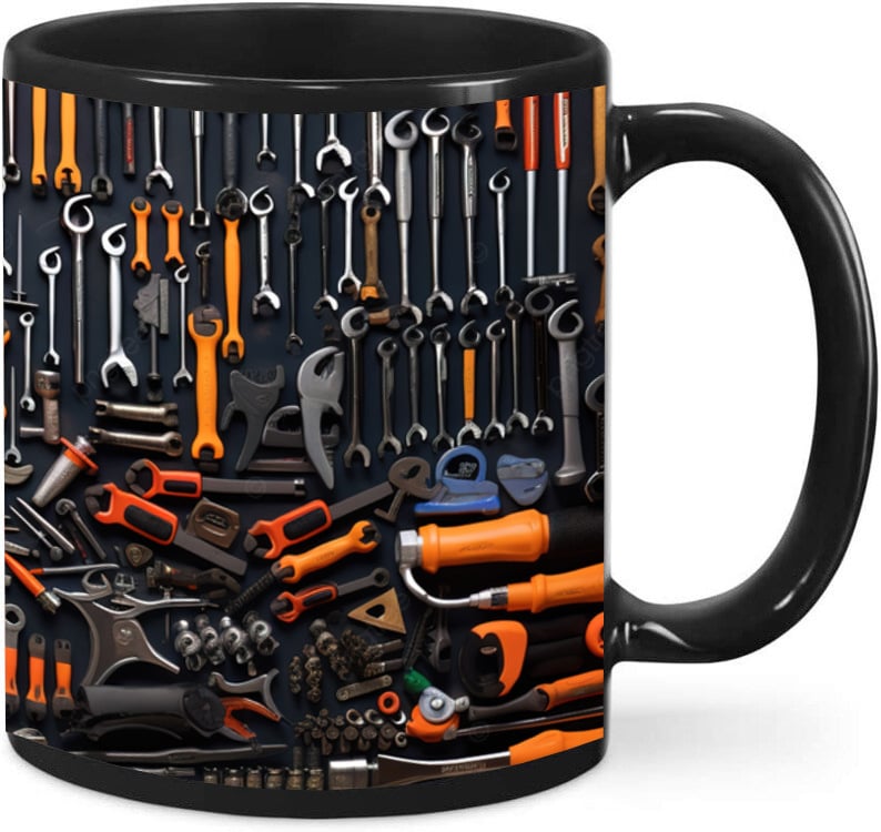 ⚡WYPRZEDAŻ CYBER MONDAY🔧⚡Kubek Mechanic Toolbox🍵