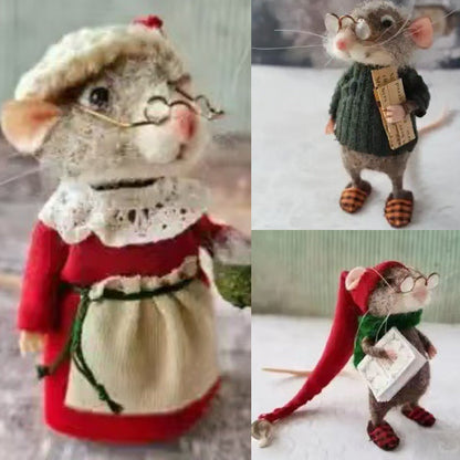 🔥Promocja 49% rabatu 🎁 Urocza mysz igłowa do dekoracji