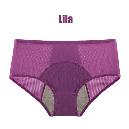 (L-8XL)🌸Kup 2, a 1 dostaniesz gratis🔥Damska bielizna z wysokim stanem i zabezpieczeniem przed przeciekaniem👙