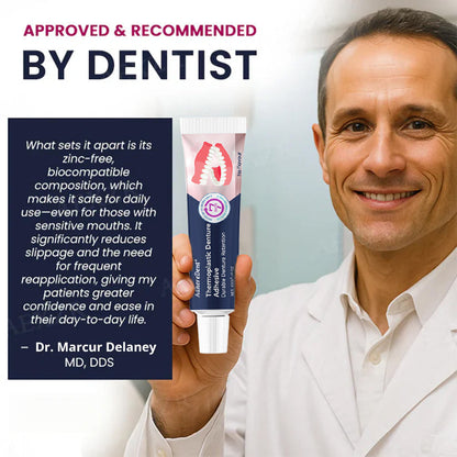 （🔥Kup 1, a 1 dostaniesz gratis🔥）Termoplastyczny klej do protez AdhereDent, trwałe mocowanie protez