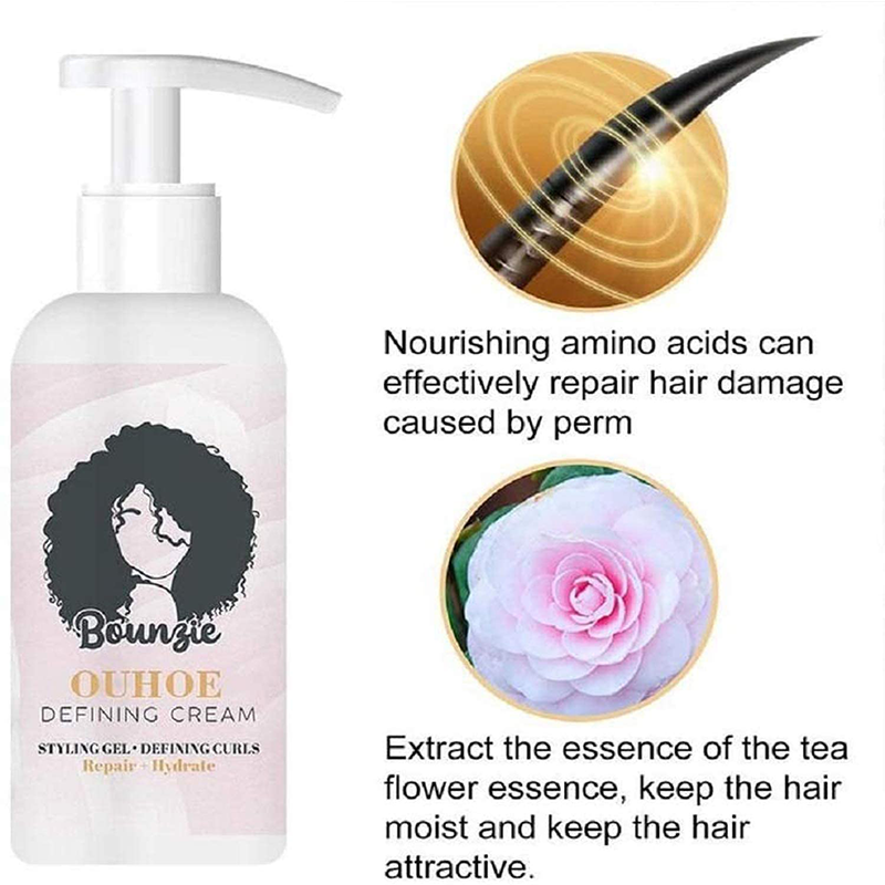 Zestaw do stylizacji włosów kręconych z elastyną(2 butelki)-TAB