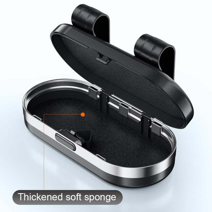 Lustrzane etui na okulary do samochodu