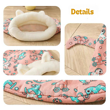 🐱Ciepłe, pluszowe, grube legowisko dla kota