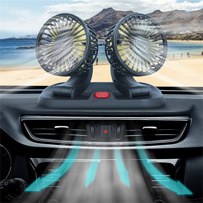 🔥OFERTA 1+1🔥Wentylator samochodowy
