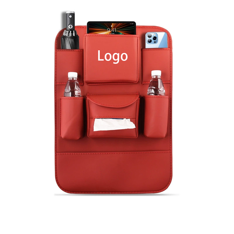 Organizer na tylne siedzenie DriveEase – wiszący organizer z wieloma kieszeniami i spersonalizowanym logo