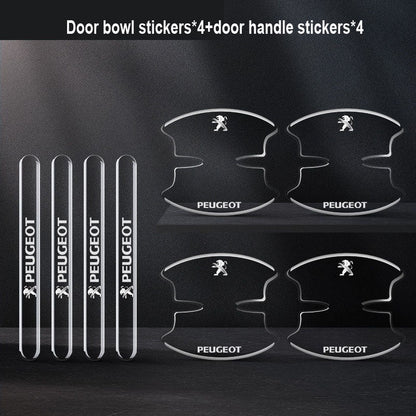 Zagęszczony klej do drzwi samochodowych z logo ✨8 szt.✨