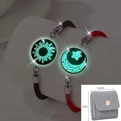 Słońce i Księżyc – Jedna Dusza. 💞 Bransoletki Dla Par, Które Łączą Pomimo Odległości.