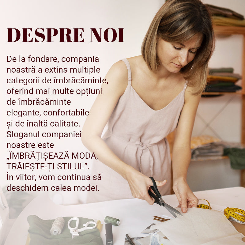 🔥Bluzka z okrągłym kołnierzykiem i spódnica w paski