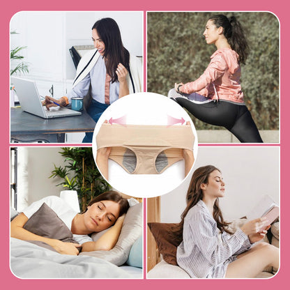 (L-8XL)🌸Kup 2, a 1 dostaniesz gratis🔥Damska bielizna z wysokim stanem i zabezpieczeniem przed przeciekaniem👙