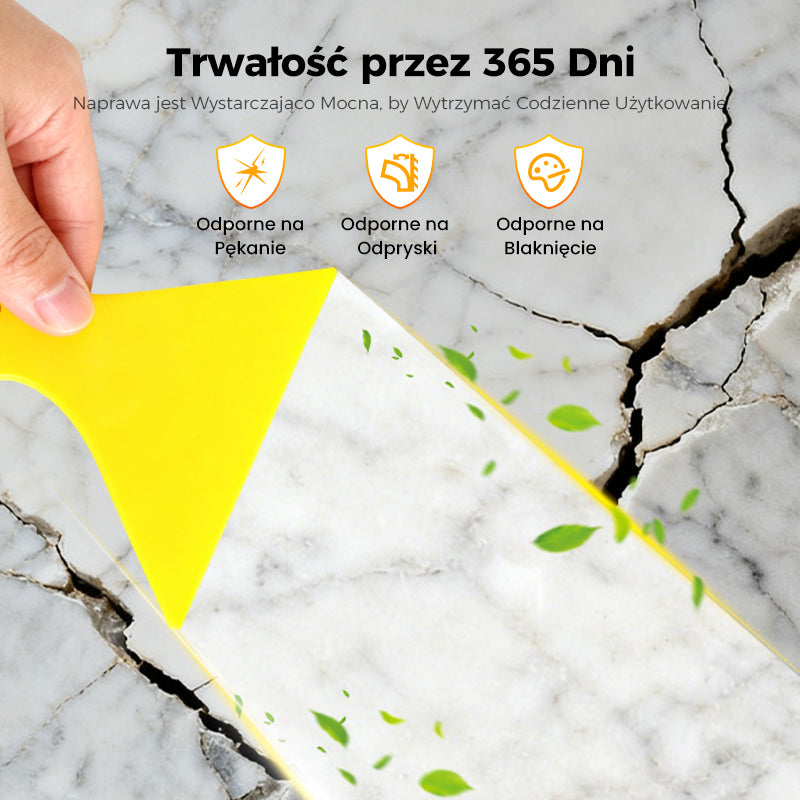 🧱Wielofunkcyjne zestawy naprawcze do pęknięć w płytkach i kamieniach💧