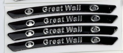 Gorąca wyprzedaż ✨50% zniżki ✨Naklejka 3D na felgę metalową z motywem osobowości (4 szt.)