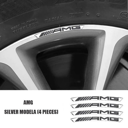 Gorąca wyprzedaż ✨50% zniżki ✨Naklejka 3D na felgę metalową z motywem osobowości (4 szt.)