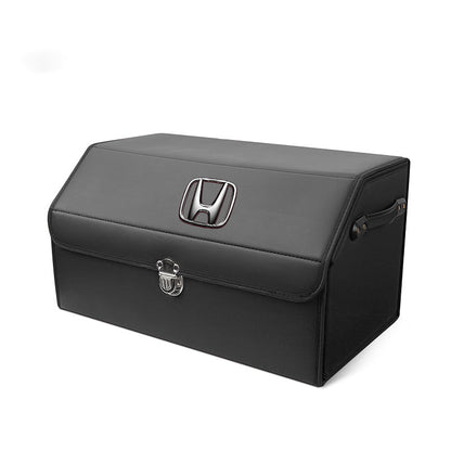 Skórzany schowek do bagażnika samochodowego