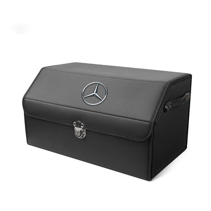 Skórzany schowek do bagażnika samochodowego