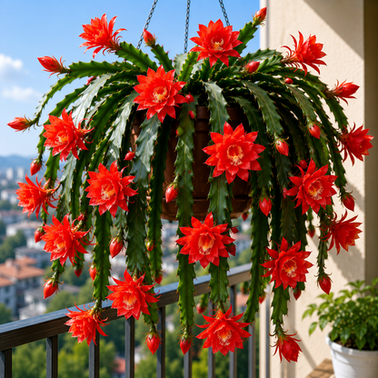 💫 Rzadki kaktus storczykowy Epiphyllum 🌸 Rzadki kwiat, który każdy chce podziwiać