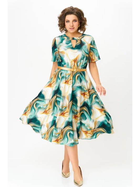 😎💃Nowe produkty na lato💥[S-5XL]Luźna sukienka z szyfonu w dużym rozmiarze | Wygodne i przewiewne