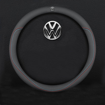 Pokrowiec na kierownicę ze skóry Nappa Premium – luksusowy komfort, oddychająca konstrukcja i trwałość przez cały rok