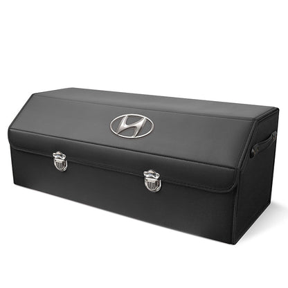 Skórzany schowek do bagażnika samochodowego