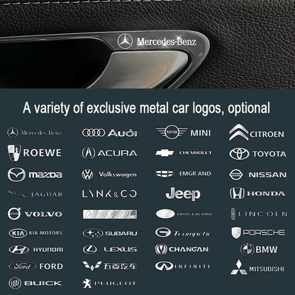 GORĄCA WYPRZEDAŻ🎉50% TANIEJ🎉Kreatywne naklejki samochodowe 3D z folii aluminiowej🔥10 SZT🔥