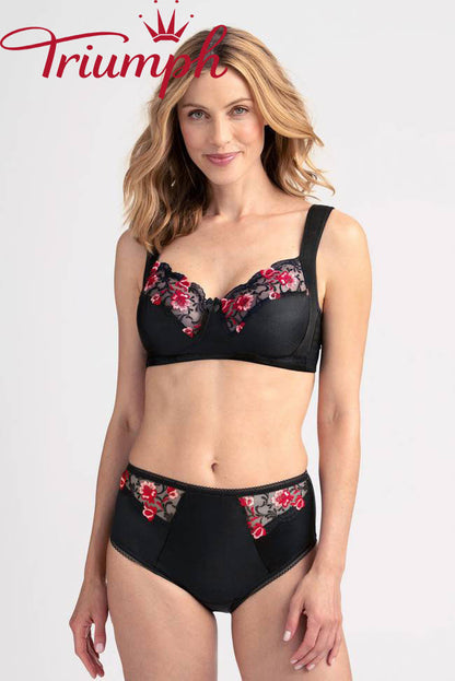 TRIUMPH - 3 SZT. (65A-120H) 💝 HAFTOWANE BIAŁE BIAŁE UBRANIA ✨