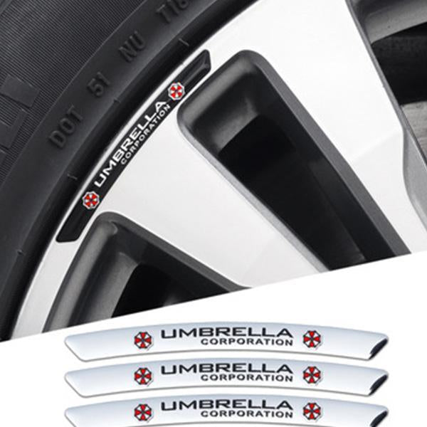 Gorąca wyprzedaż ✨50% zniżki ✨Naklejka 3D na felgę metalową z motywem osobowości (4 szt.)